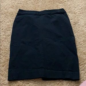 Ann taylor black pencil skirt